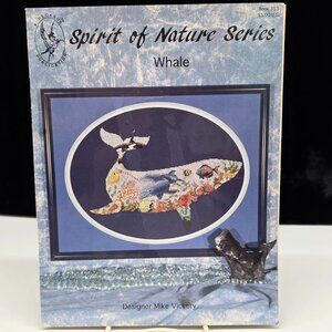 Spirit Of Nature Series Whale Cross Stitch Pattern Book By Mike Vickery
